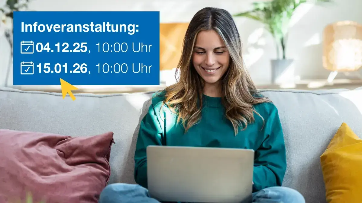 Online-Infoveranstaltung Weiterbildung mit Terminen