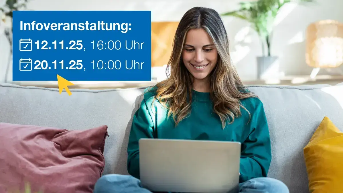 Online-Infoveranstaltung Weiterbildung mit Terminen