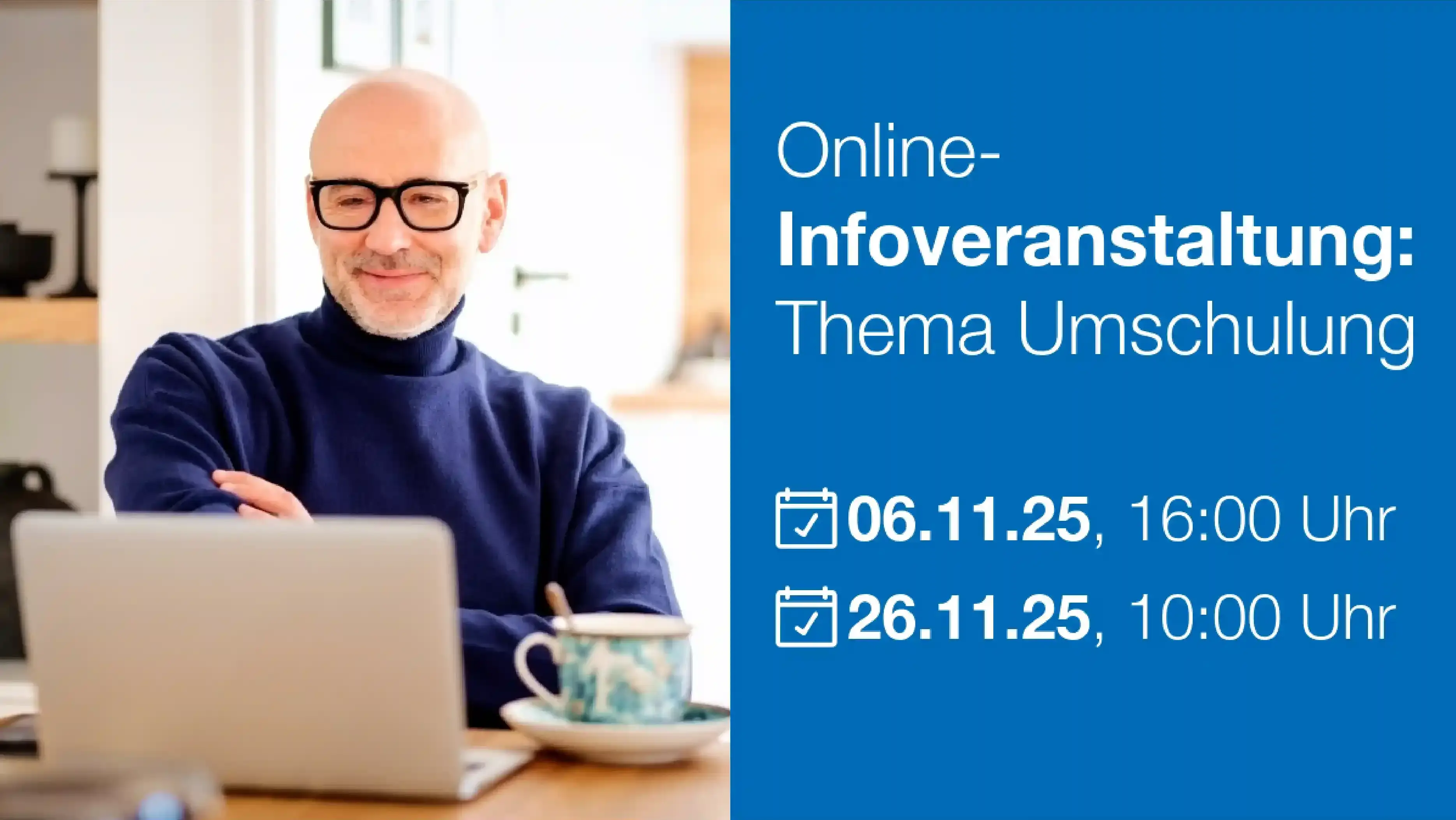 Termine Online-Infoveranstaltung Umschulung