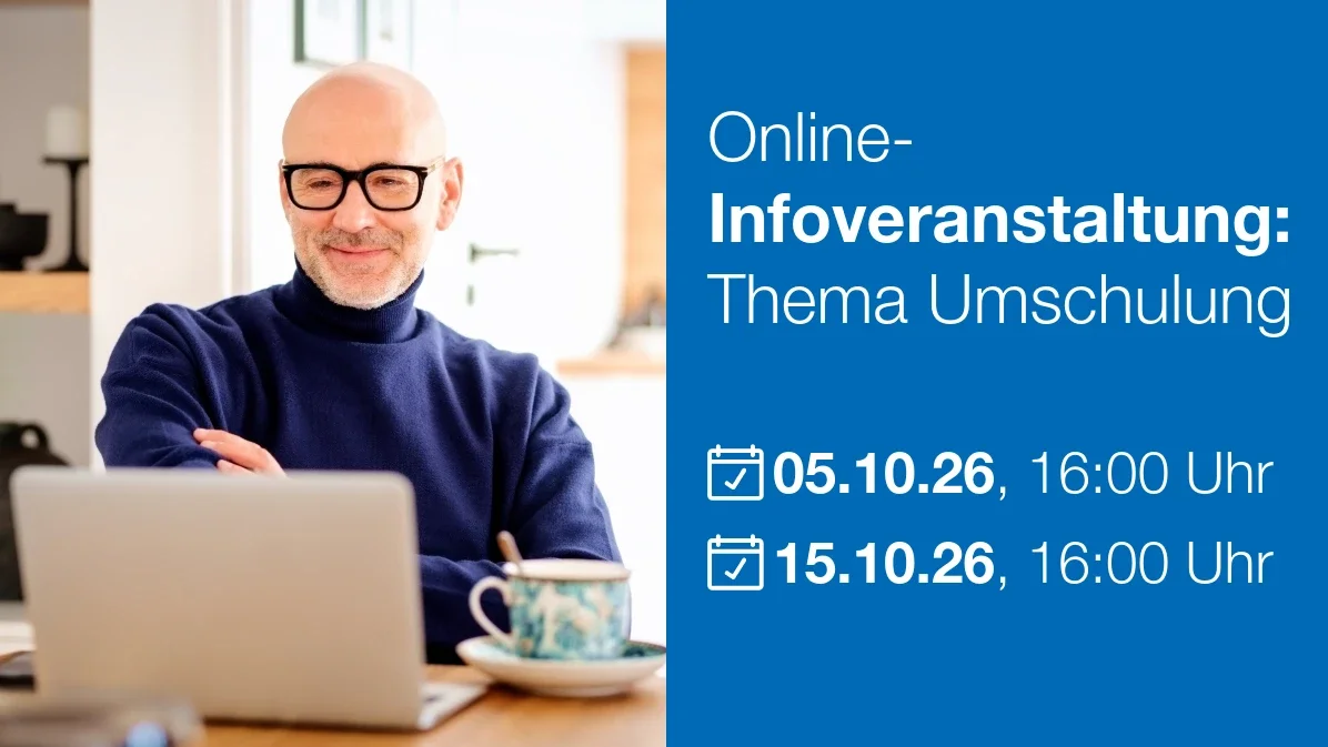 Termine Online-Infoveranstaltung Umschulung