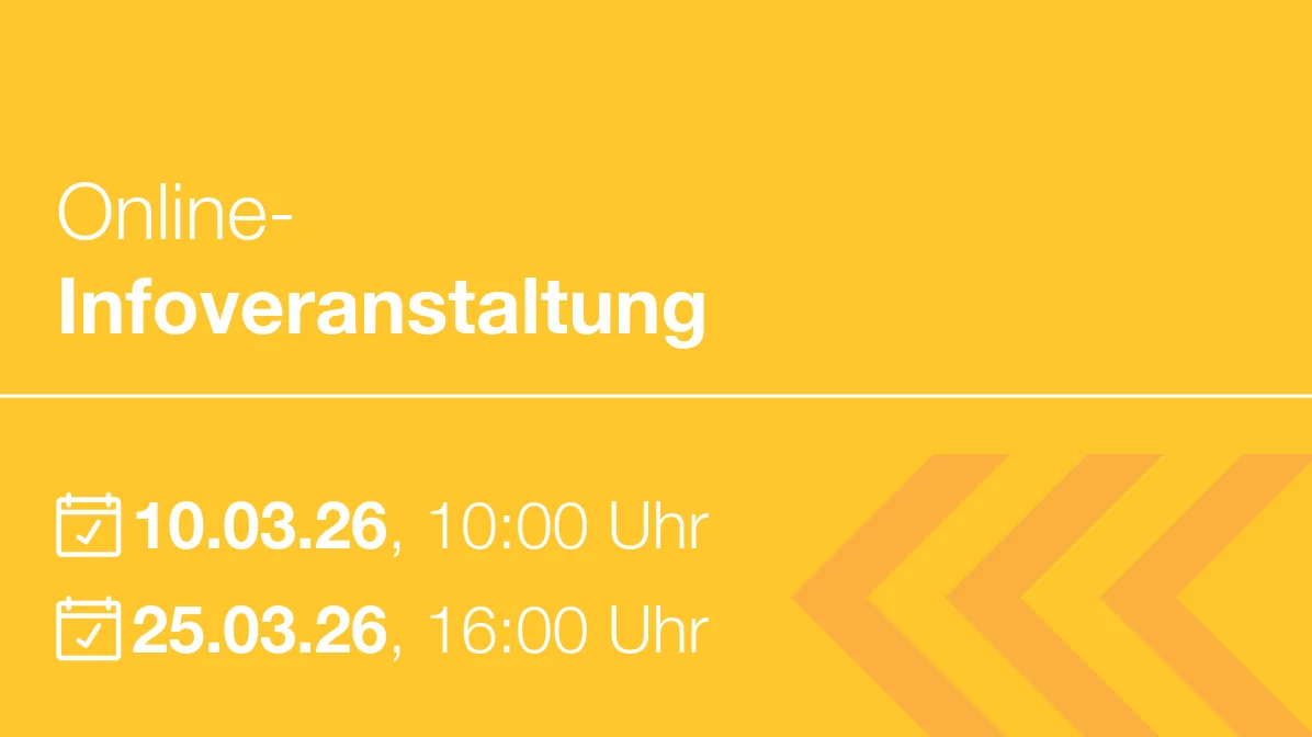 Termine Online-Infoveranstaltung Umschulung