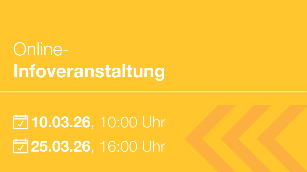 Termine Online-Infoveranstaltung Umschulung