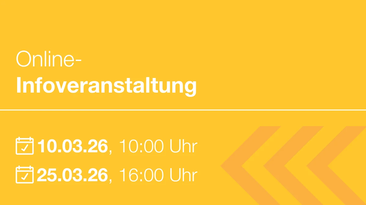 Termine Online-Infoveranstaltung Umschulung