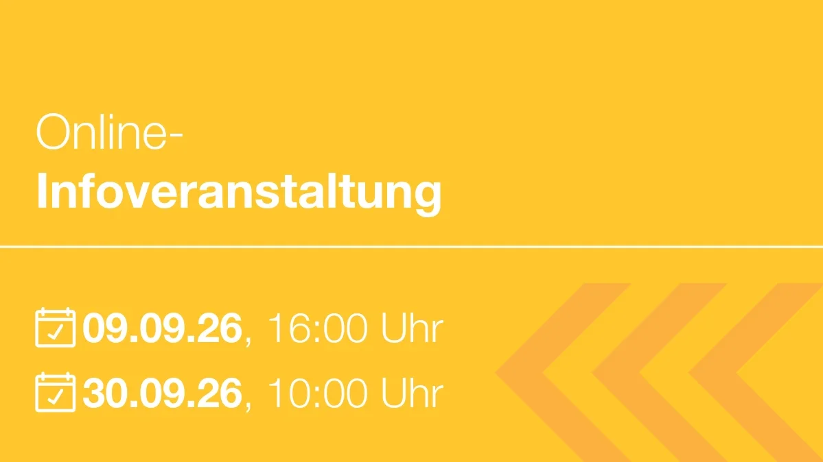 Termine Online-Infoveranstaltung Umschulung
