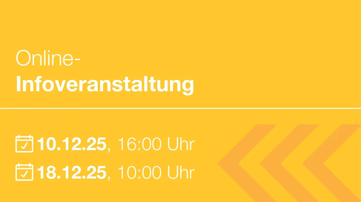 Termine Online-Infoveranstaltung Umschulung