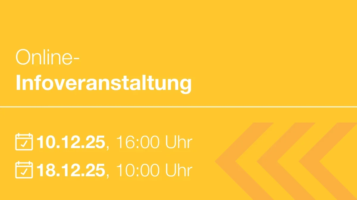 Termine Online-Infoveranstaltung Umschulung