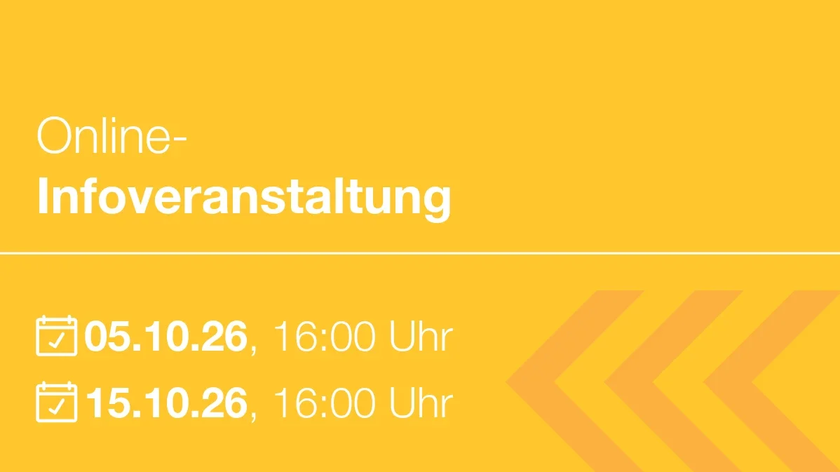 Termine Online-Infoveranstaltung Umschulung