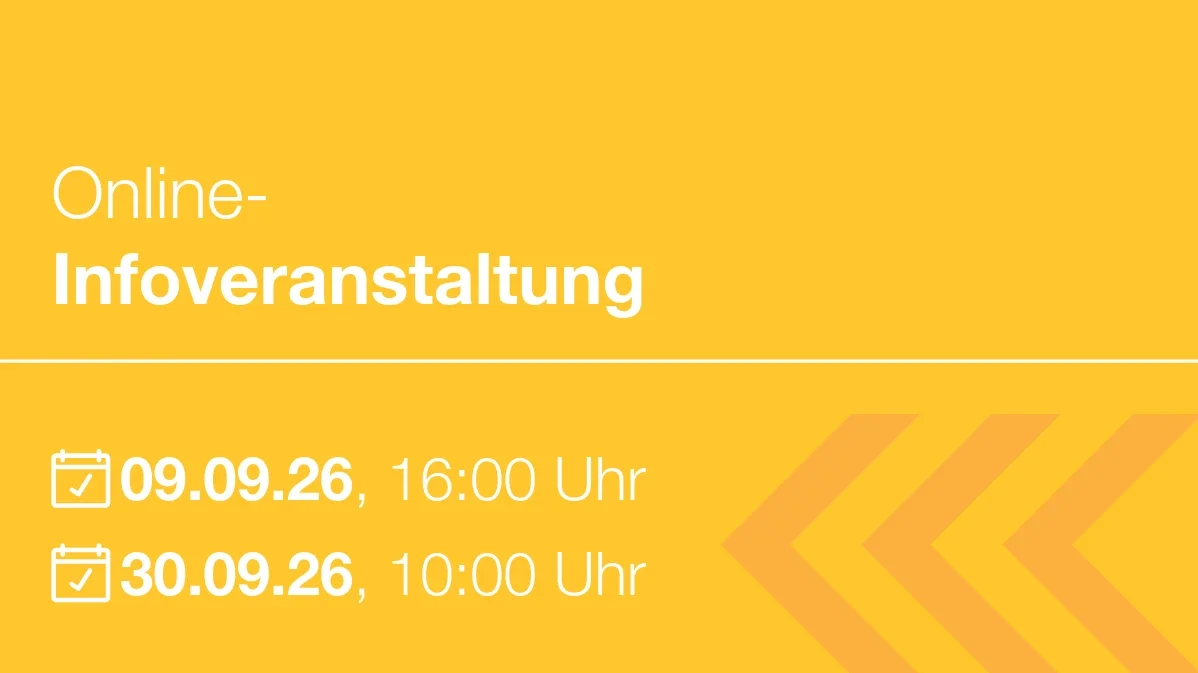 Termine Online-Infoveranstaltung Umschulung