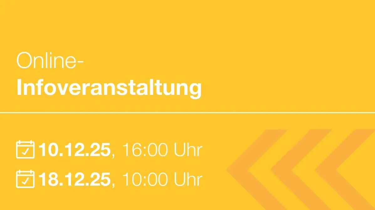 Termine Online-Infoveranstaltung Umschulung