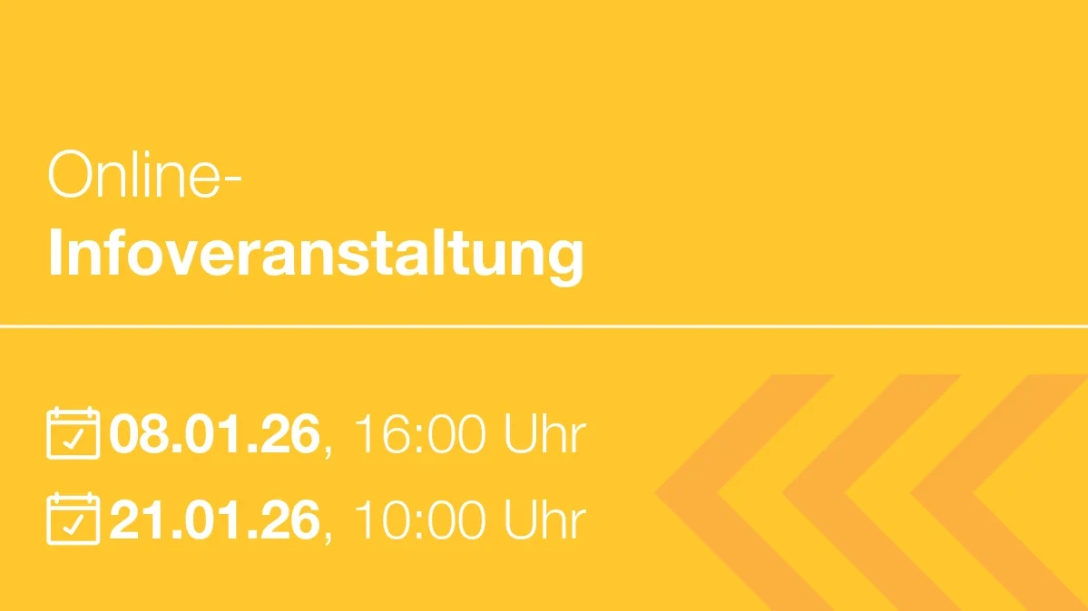 Termine Online-Infoveranstaltung Umschulung
