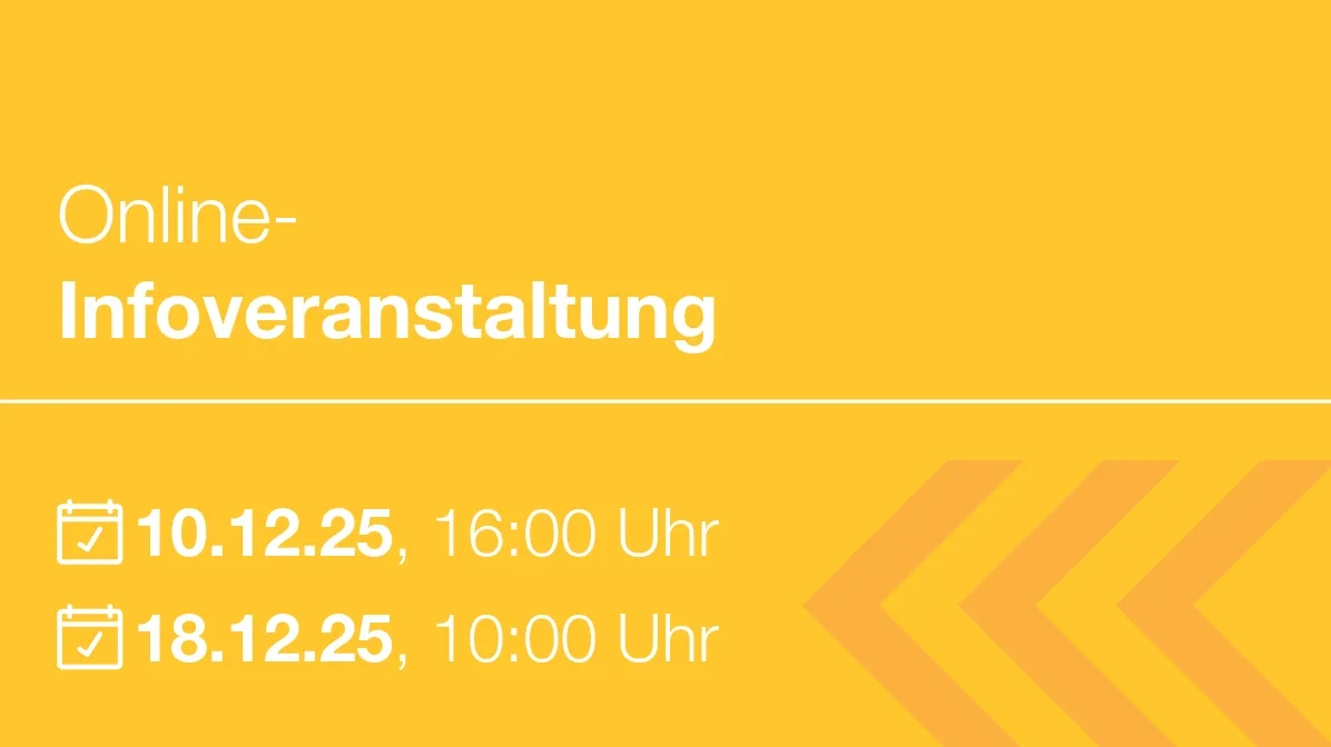 Termine Online-Infoveranstaltung Umschulung